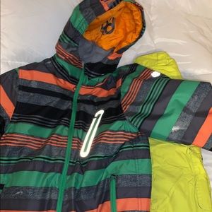 Ski jacket. Ski pants boys medium size 8-10